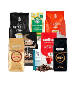 Mixed Bag Bestsellers Assorted Lavazza Starbucks Italian Coffee Beans - 5.0 kg