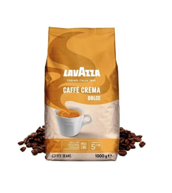 LAVAZZA Caffé Crema Dolce Coffee Whole Beans - 1000 g