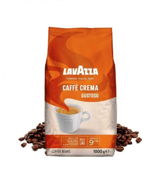 LAVAZZA Caffé Crema Gustoso Coffee Whole Beans - 1000 g