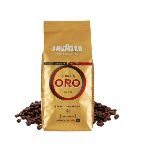 LAVAZZA Oro Gold Quality Coffee Whole Beans - 500 or 1000 g