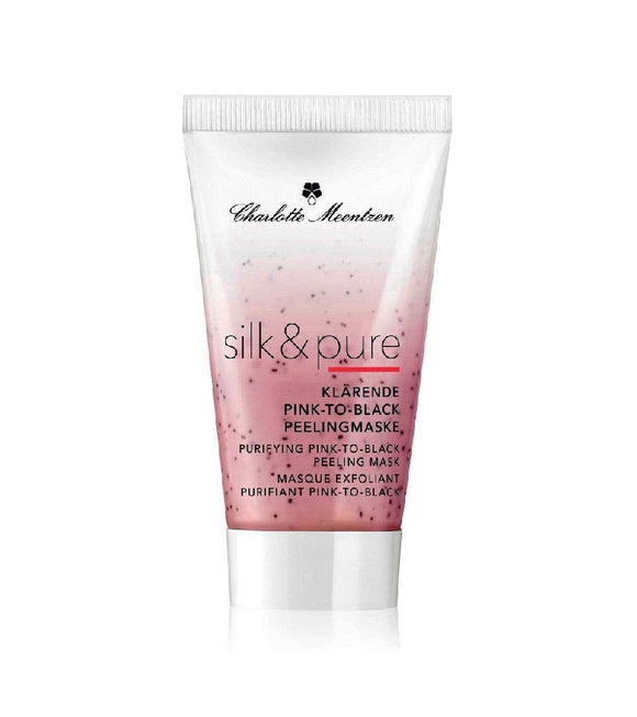 Charlotte Meentzen Silk & Pure Clarifying Pink-To-Black Peeling Mask - 50 ml