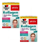 2xPack Doppelherz® Collagen 1000 + Biotin+ Q10 - 60 Pcs *SPECIAL OFFER*