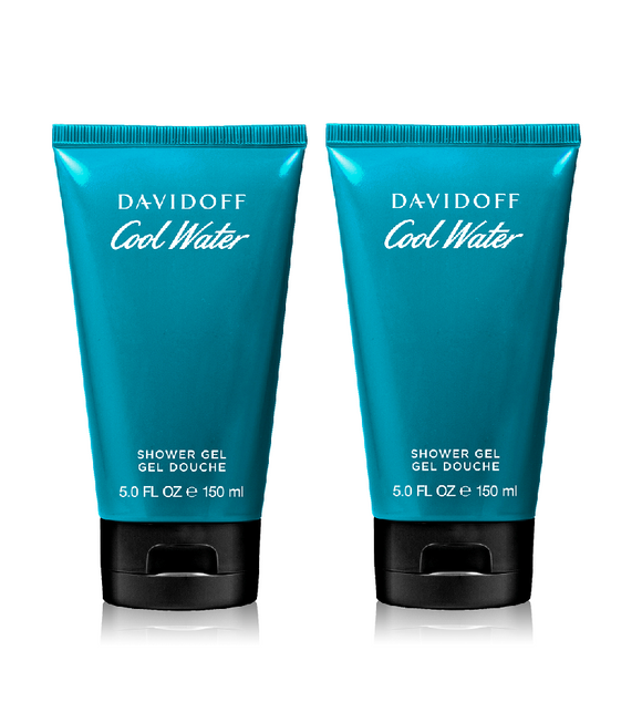 2xPack Davidoff Cool Water Shower Gel - 300 ml