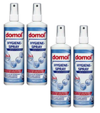 4xPack Domol Hygiene Spray Travel Size - 400 ml