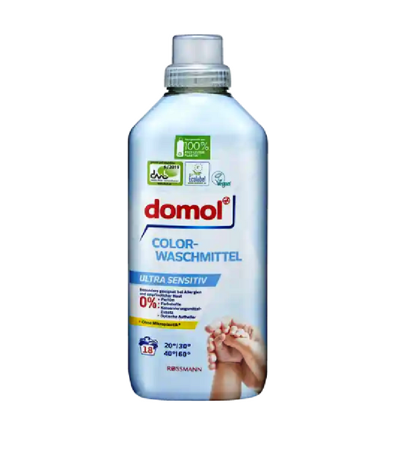 Domol Ultra Sensitive Color Detergent Liquid 18 WL