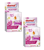 2xPack Domol Plug Refillable Bottle Floral Touch Home Fragrance - 50 ml