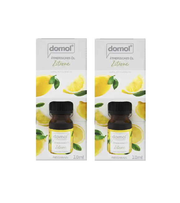 2xPack Domol Lemon Essential Oil Home Fragrance - 20 ml