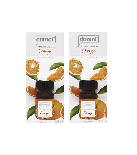 2xPack Domol Orange Essential Oil Home Fragrance - 20 ml