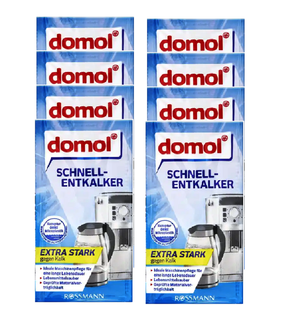 8xPack Domol Quick Descaler and Lime Remover - 120 g