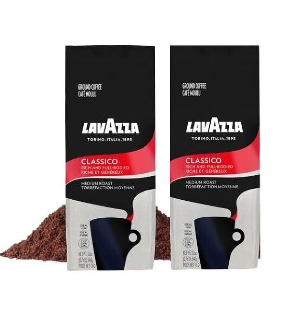2xPack LAVAZZA Classico Ground Coffee - 680 g