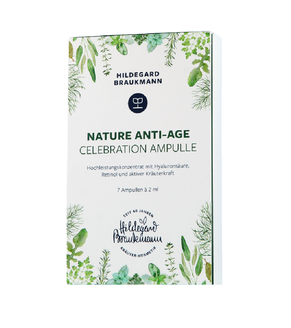 Hildegard Braukmann Special Nature Anti-Age Celebration High-performance Concentrate with Hyaluronic Acid - 7x2 ml