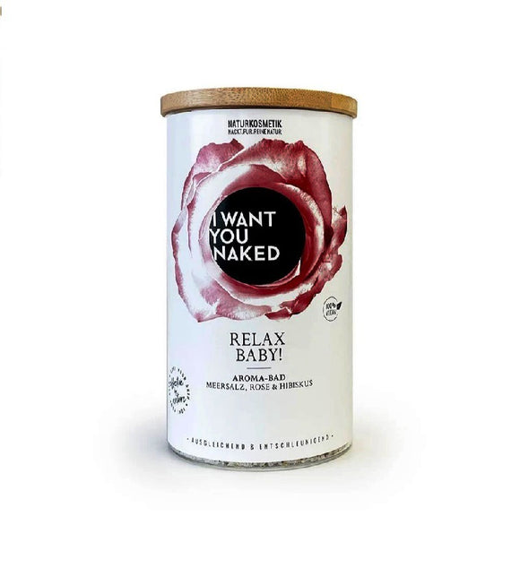 I Want You Naked Rose & Hibiscus Bath Additive - 620 g