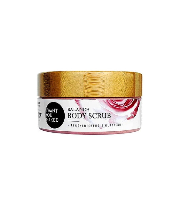 I Want You Naked Balance Rose & St. John's Wort Oil Body Scrub - 200 ml