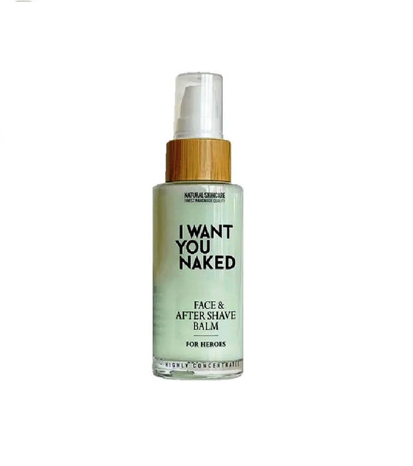 I Want You Naked Face & Aftershave Balm For Heroes - 50 ml