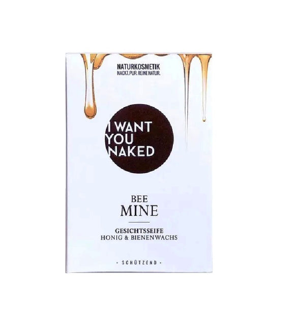 I Want You Naked Bee Mine Honey & Beeswax Facial Soap - 100g