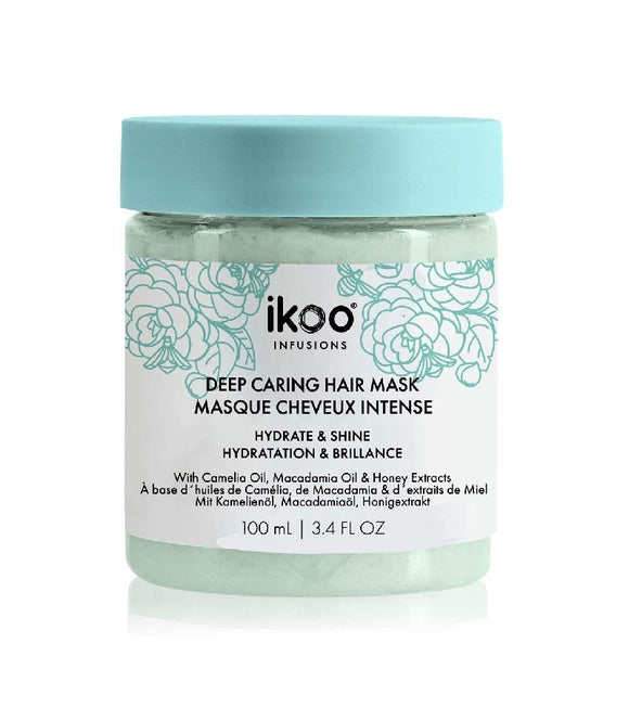 IKOO Deep Caring Hair Mask Hydrate & Shine - 100 or 200 ml