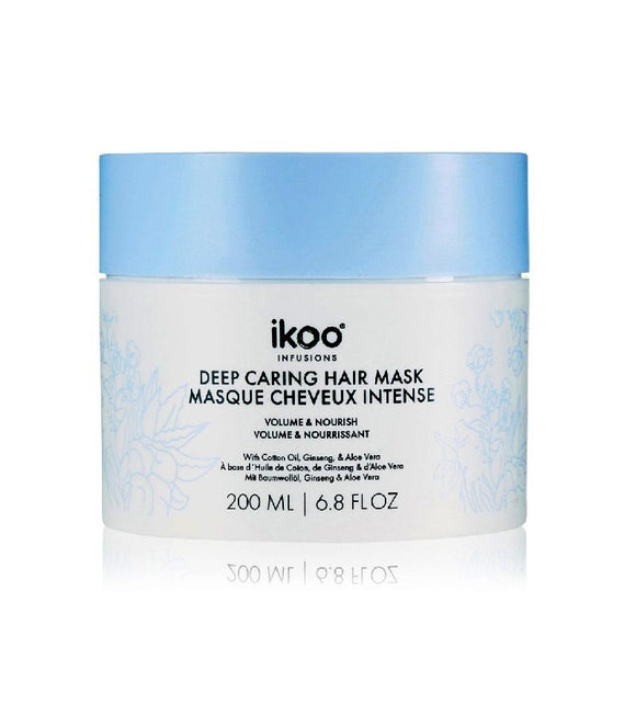IKOO Deep Caring Volume & Nourish Hair Mask - 200 ml