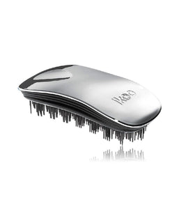 IKOO Home Oyster Metallic Black No Tangle Hair Brush