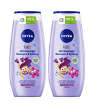 2xPacks Nivea Kids 3in1 Shampoo, Conditioner Enchanting Berry Scent Shower Gel -  500 ml