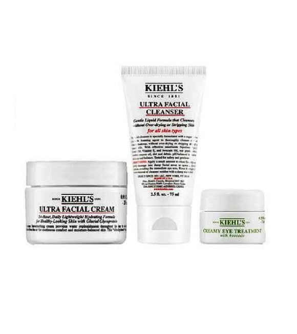 KIEHL'S Sensitive Skin Routine + Eye Care Set