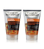 2xPack L'Oréal Men Expert Hydra Energy Wake-up Kick  Cleaning Gel - 200 ml