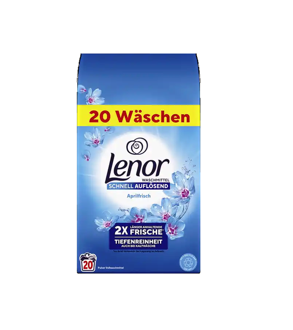 Lenor Laundry Washing Powder 'APRIL FRESH'- 20 WL