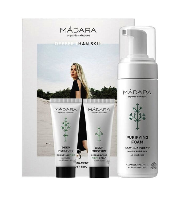 Madara Deeper Than Skin 3-in-1 Skincare Essentials Facial Care Set