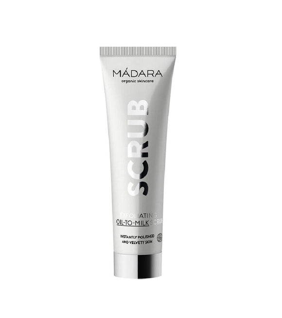 Madara Exfoliating Oil-To-Milk Scrub Facial Peeling - 60 ml