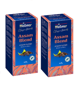 2xPack Meßmer Classic Moments Assam Blend Black Tea Bags - 50 Pcs