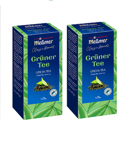 2xPack Meßmer Classic Moments, Green Tea Bags - 50 Pcs