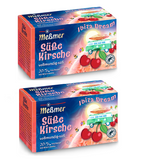 2xPack Meßmer Ibiza Dream Fruit Tea with Cherry Aroma Tea Bags - 40 Pcs