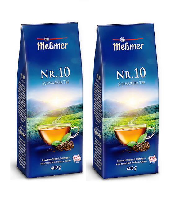 2xPack Meßmer Finest No. 10 Black Loose Tea - 300 g