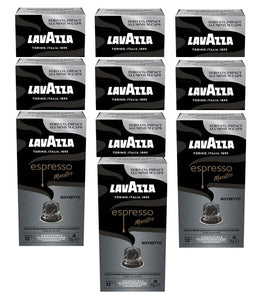10xPack LAVAZZA Maestro Ristretto Nespresso Coffee Capsules - 100 Capsues