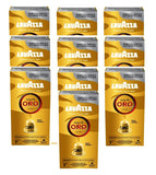 10xPack LAVAZZA Oro Gold Quality Nespresso Coffee Capsules - 100 Capsues