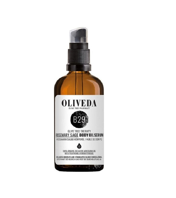 OLIVEDA Rosemary Sage Body Oil (B29) - 100 ml