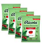 4xPack Ricola Eucalyptus Cherry Candy, Sugar-Free - 300 g