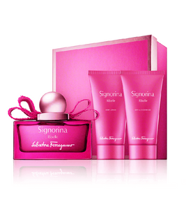 Salvatore Ferragamo Signorina Ribelle Fragrance+Body Lotion and Shower Gel Gift Set - LARGE