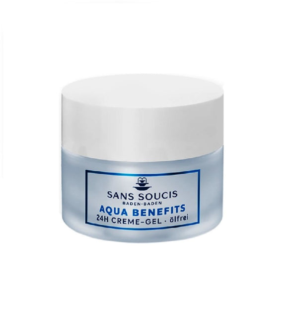 Sans Soucis Moisture Aqua Benefits 24h Moisturizing Cream Gel Face Gel