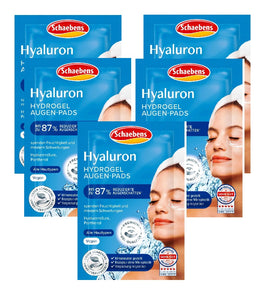 5xPack Schaebens Hyaluron Hydroge Eye Gel Pads