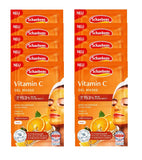 10xPack Schaebens Vitamin C Gel Face Masks - 100 ml