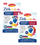 2xPack Schaebens Zinc+C+D3 Immune Treatment - 60 Pcs