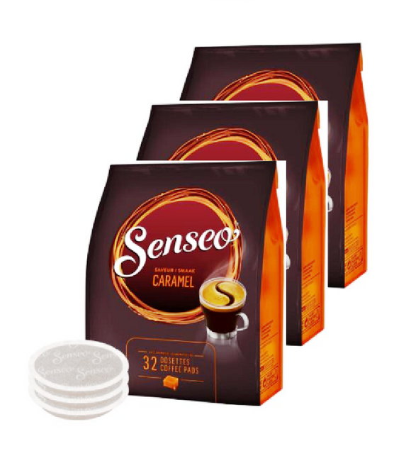 3xPack SENSEO Coffee Pads - Caramel - 96 Pads