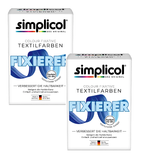 2xPack Simplicol Textile Dye Fixer - 180 ml