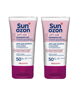 2xPack Sunozon Anti-Age Sun Fluid SPF 50 - 100 ml