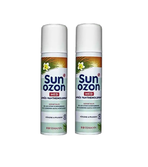 2xPack Sunozon Med Après Panthenol Spray - 300 ml