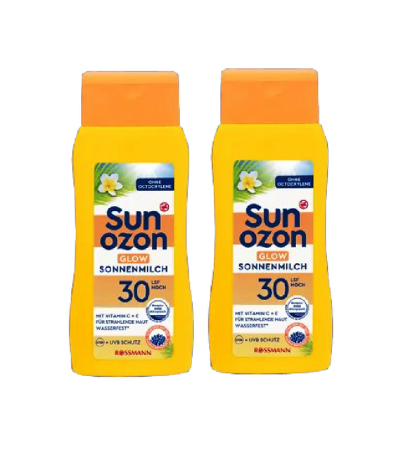 2xPack Sunozon Glow Sun Milk SPF 30 - 400 ml