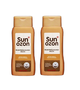 2xPack Sunozon Self-Tanning Sun Milk - 400 ml