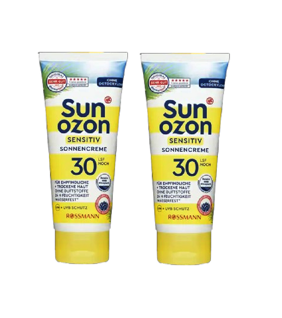 2xPack Sunozon Sunscreen SPF 30 -200 ml