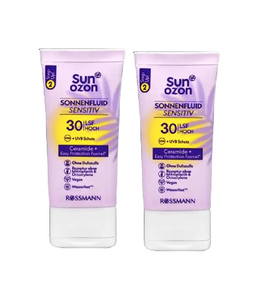 2xPack Sunozon Sun Fluid Sensitive SPF 30 - 100 ml