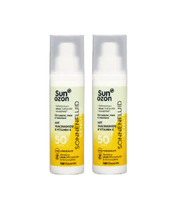 2xPack Sunozon Sun Fluid Sensitive SPF 50 - 100 ml